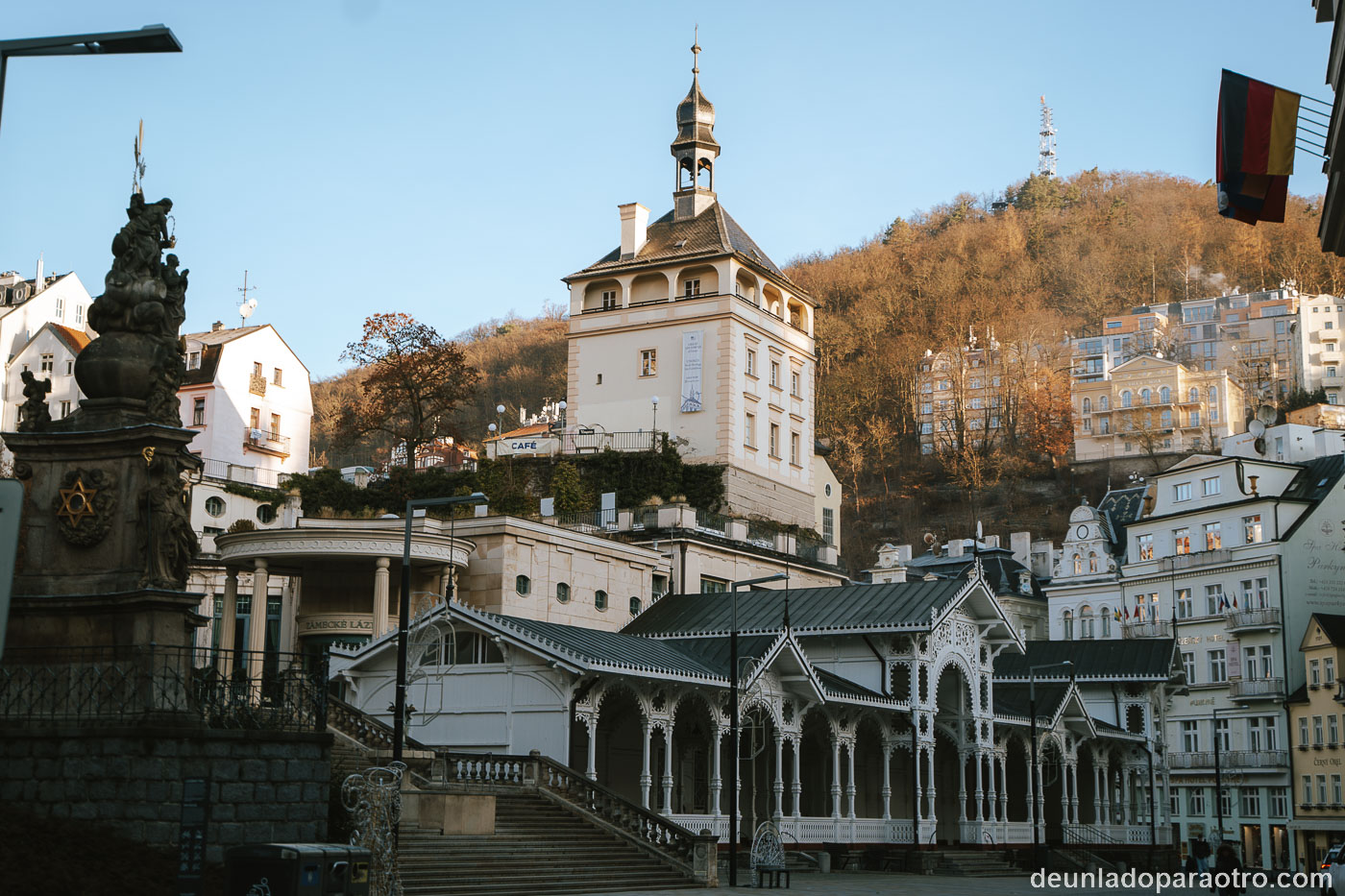 Excursión a Karlovy Vary, una ciudad balneario de cuento de hadas que es genial para completar tu viaje a República Checa