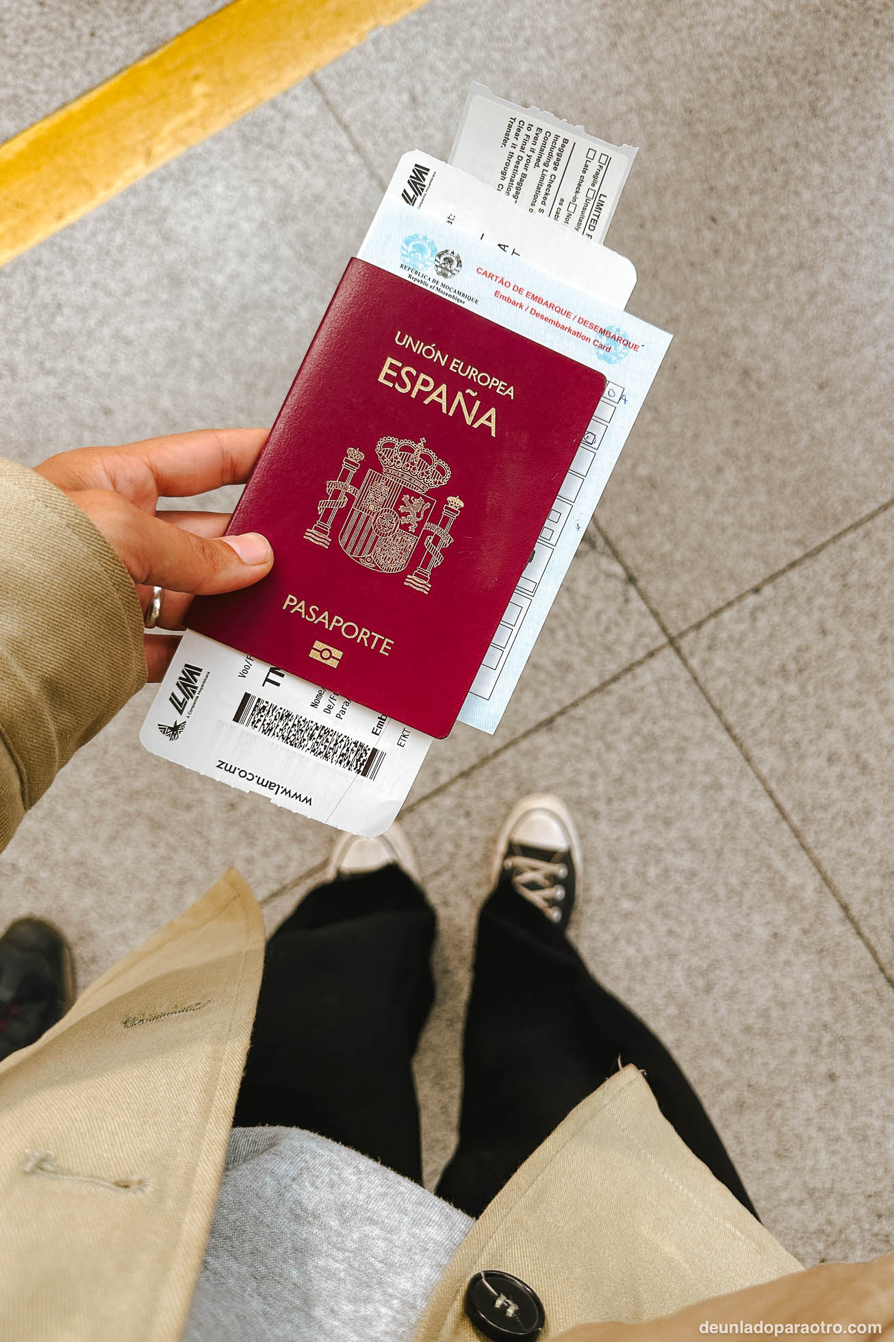 Documentación para viajar en tren por China