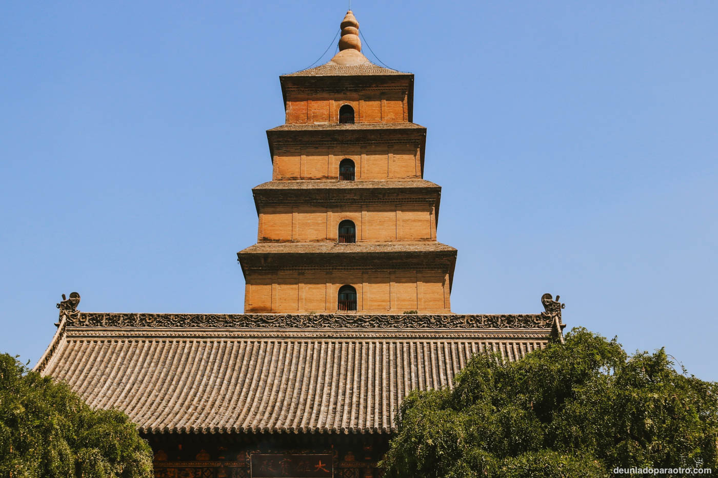 Pagoda del Gran Ganso Salvaje (Big Wild Goose Pagoda), una de las mejores cosas que ver en Xian en 2 días