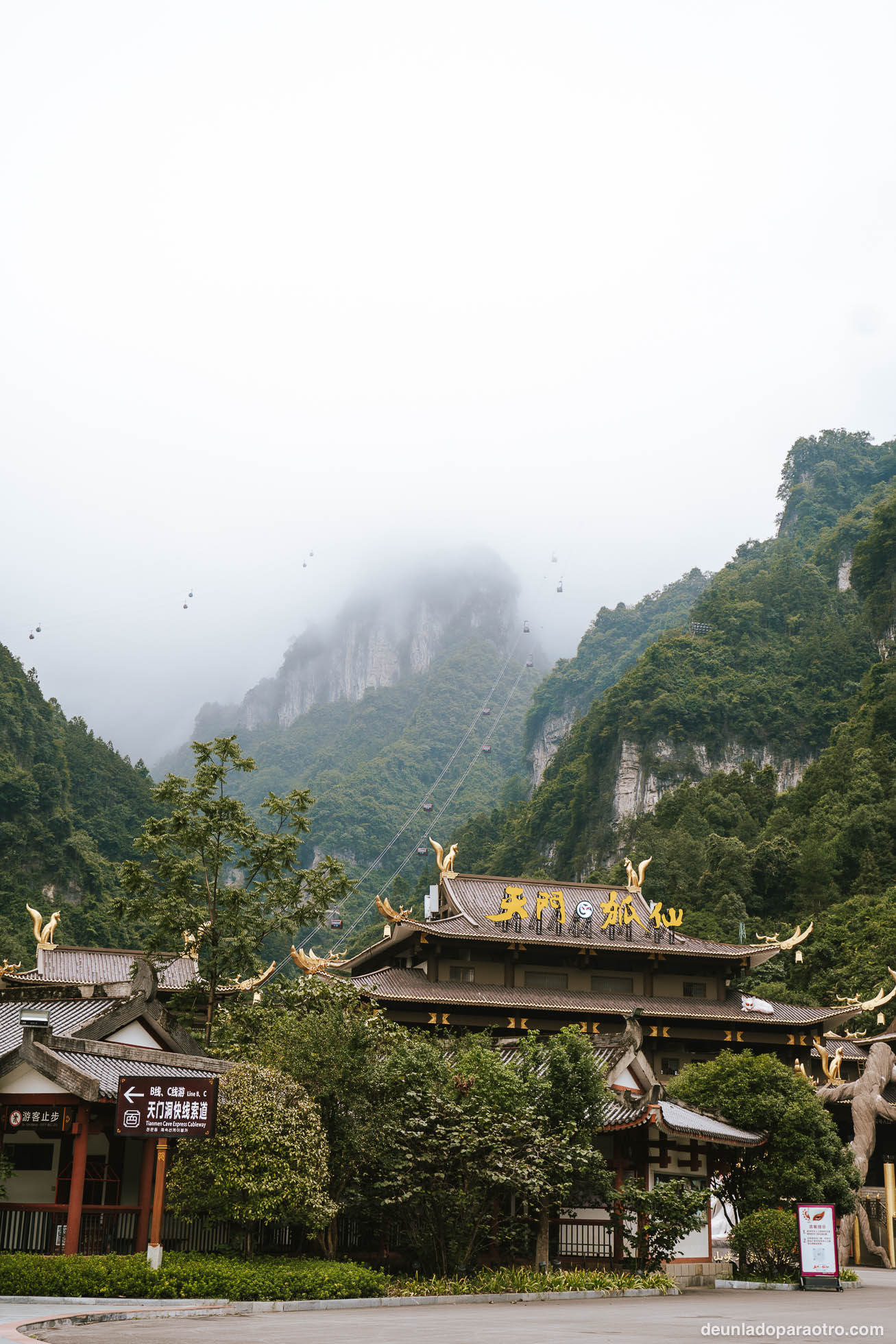 Montaña Tianmen, un lugar único en tu ruta por China en 15 dias