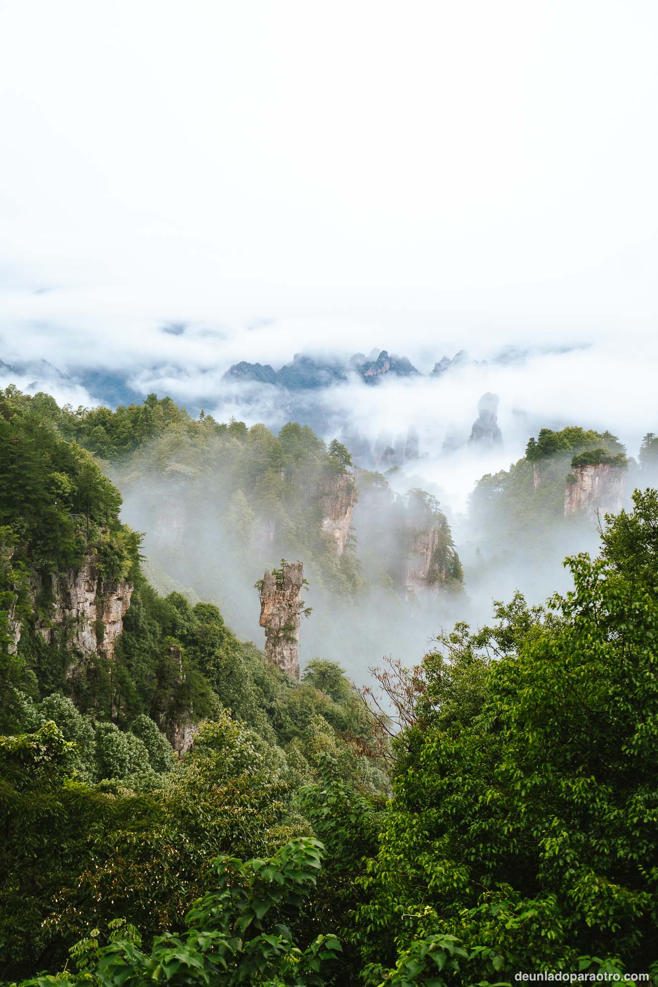 Montaña Tianmen, un lugar único en tu ruta por China en 15 dias