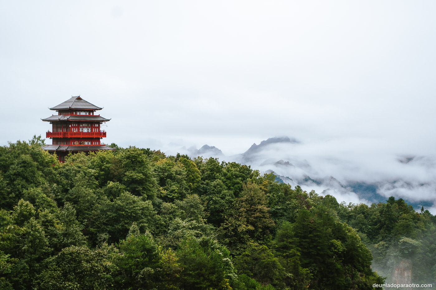Montaña Tianmen, un lugar único en tu ruta por China en 15 dias