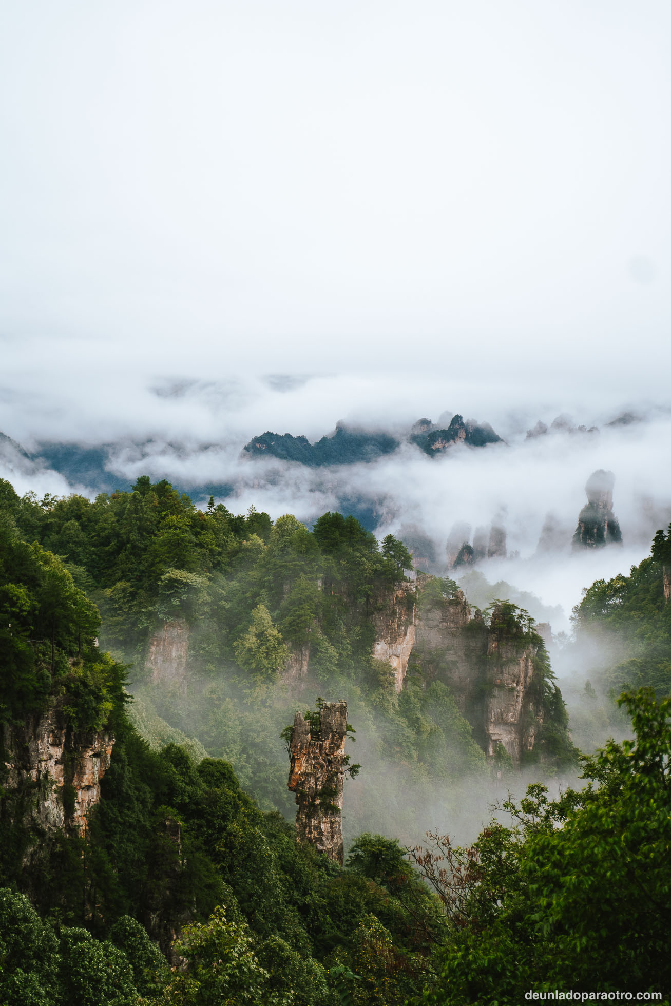 Montaña Tianmen, un lugar único en tu ruta por China en 15 dias