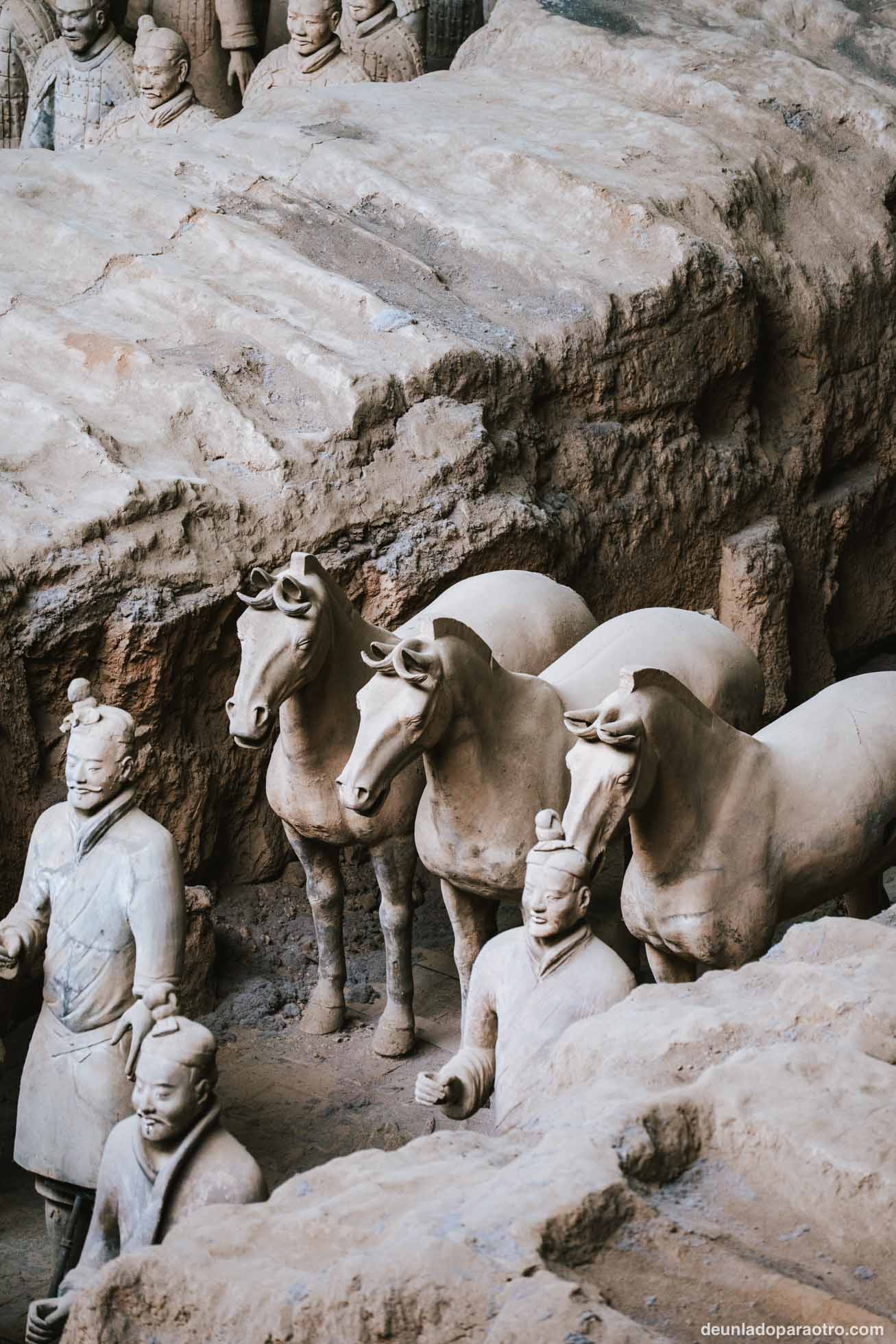 Guerreros de Xian en tu Ruta por china en 10 dias