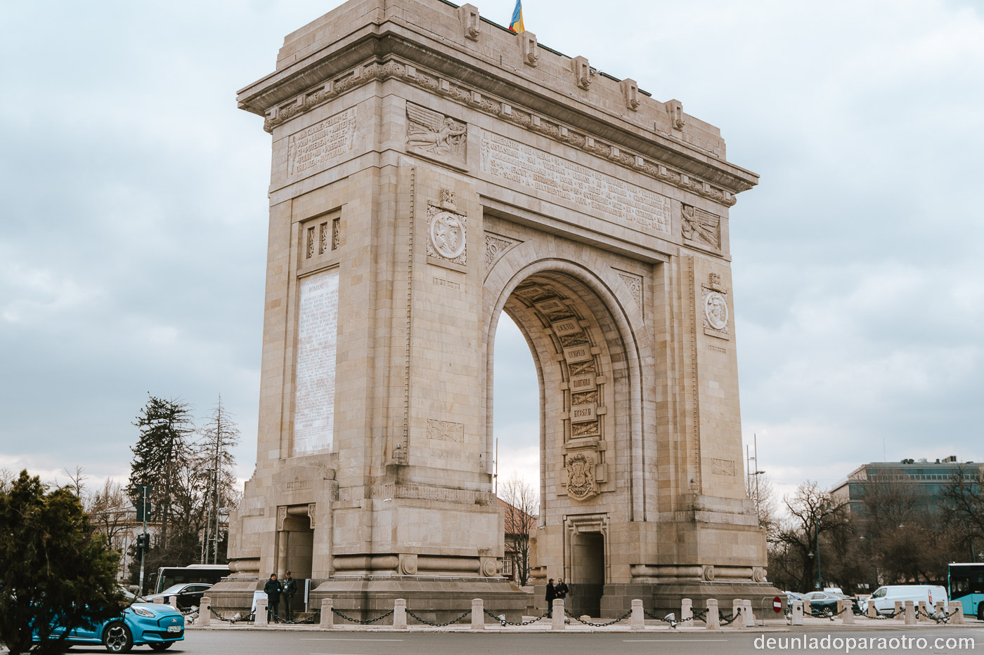 Arco del Triunfo, una de las mejores cosas que ver en Bucarest en 2 días