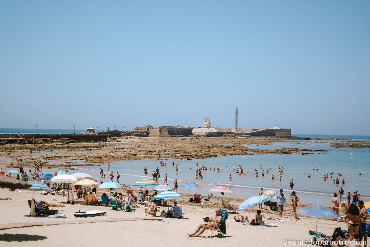 Playa de la Caleta, un lugar icónico que ver en Cádiz en 1 día