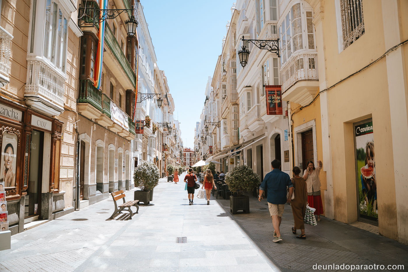 Calle Ancha, una de las mejores cosas que ver en Cádiz en un día