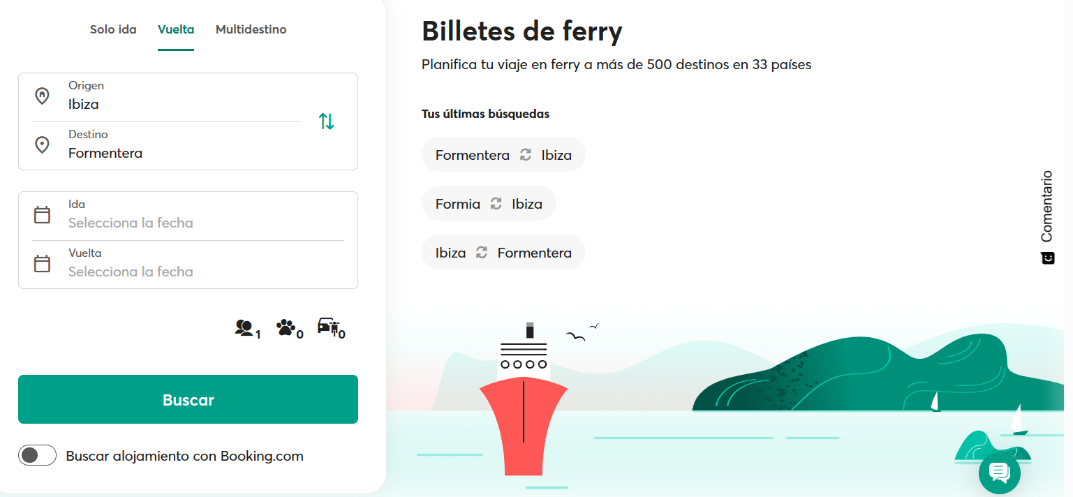 Dónde comprar tu billete para el ferry a Formentera