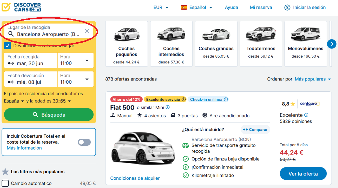 Cómo encontrar coches de alquiler baratos en 2026: 10 consejos para ahorrar