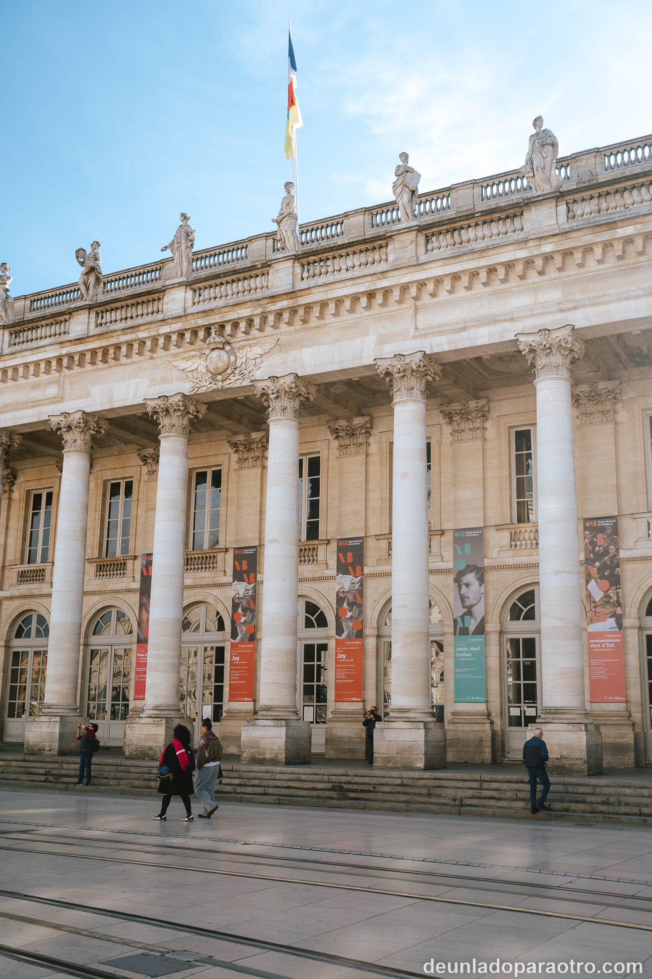 Gran Teatro, uno de los lugares imprescindibles que ver en Burdeos en dos días