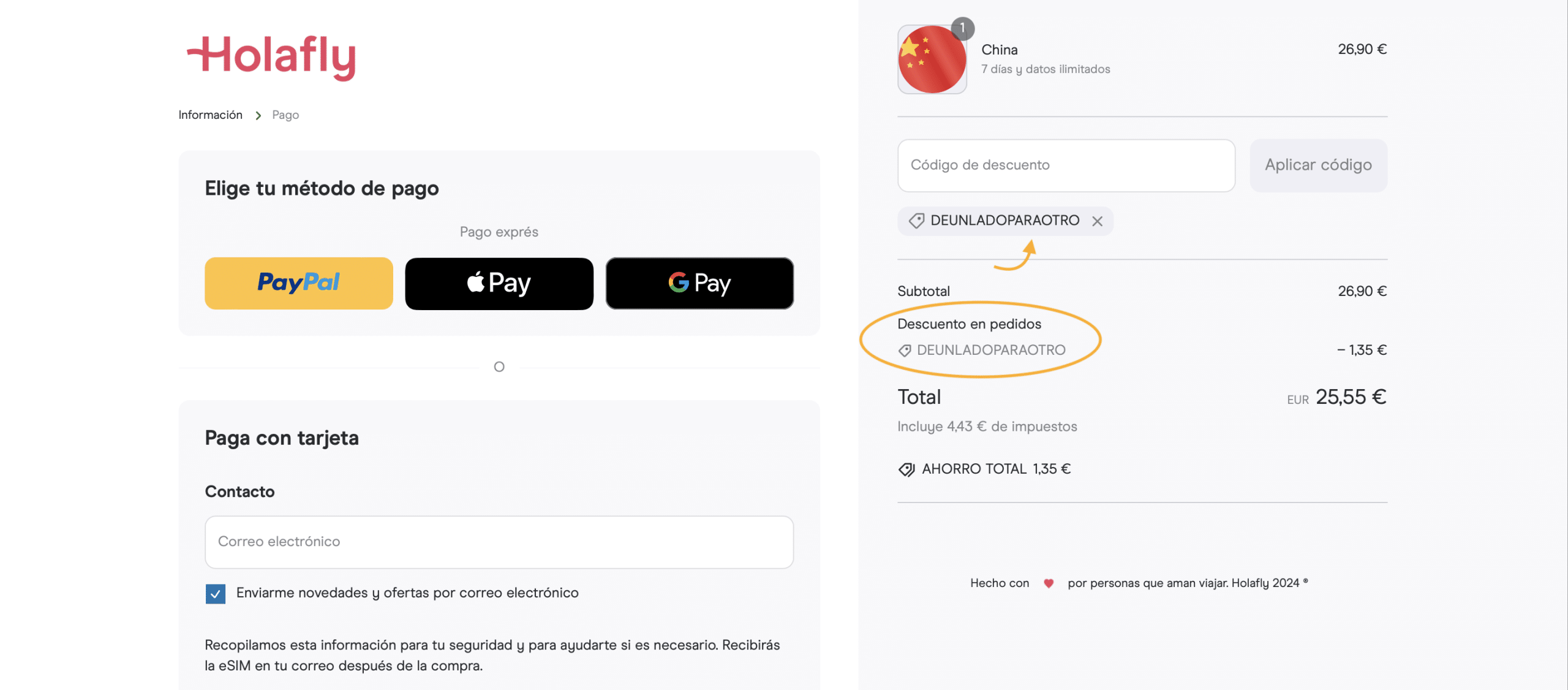 Mejor eSIM para Japon