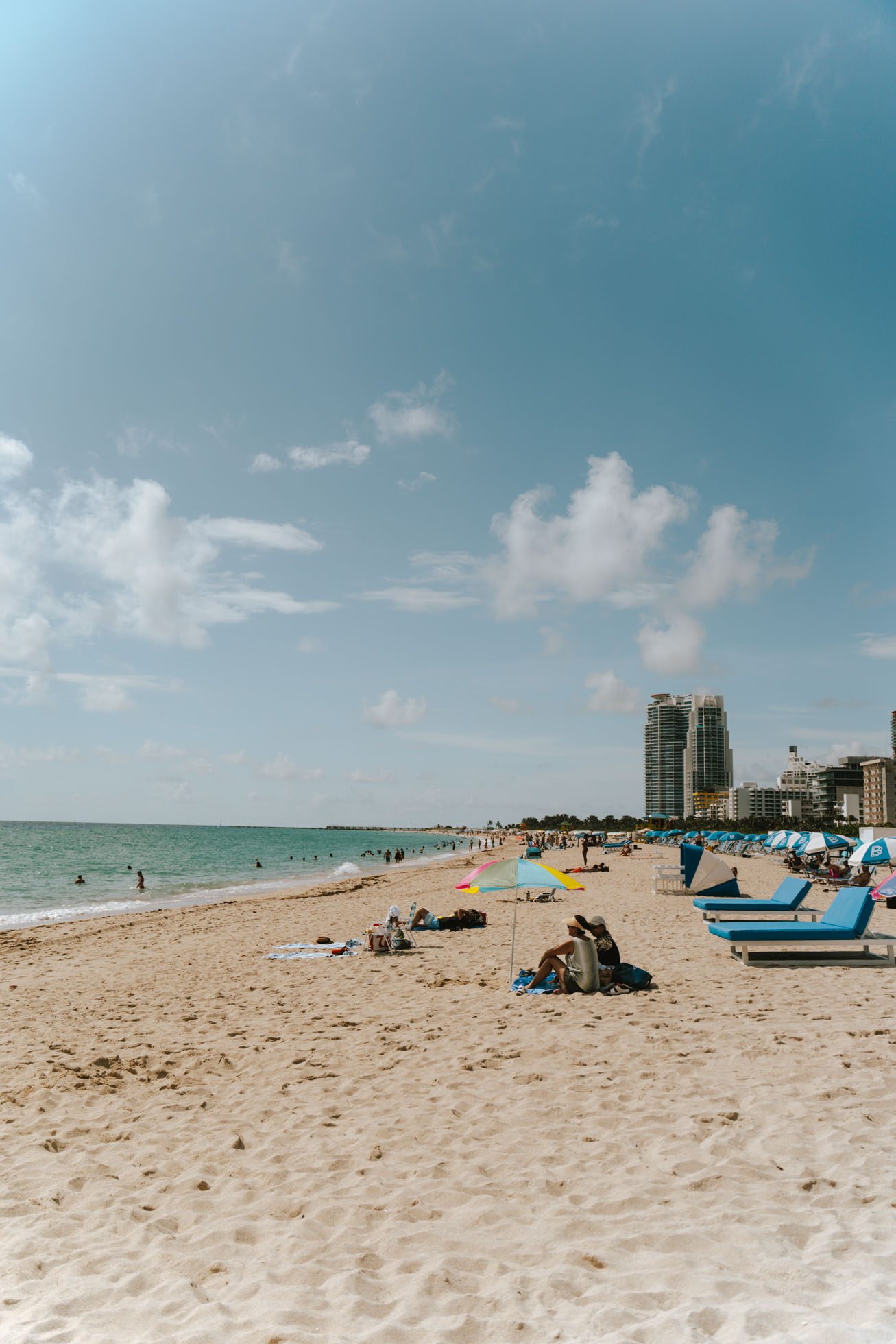 Famosa playa de South Beach, lo mejor de Miami
