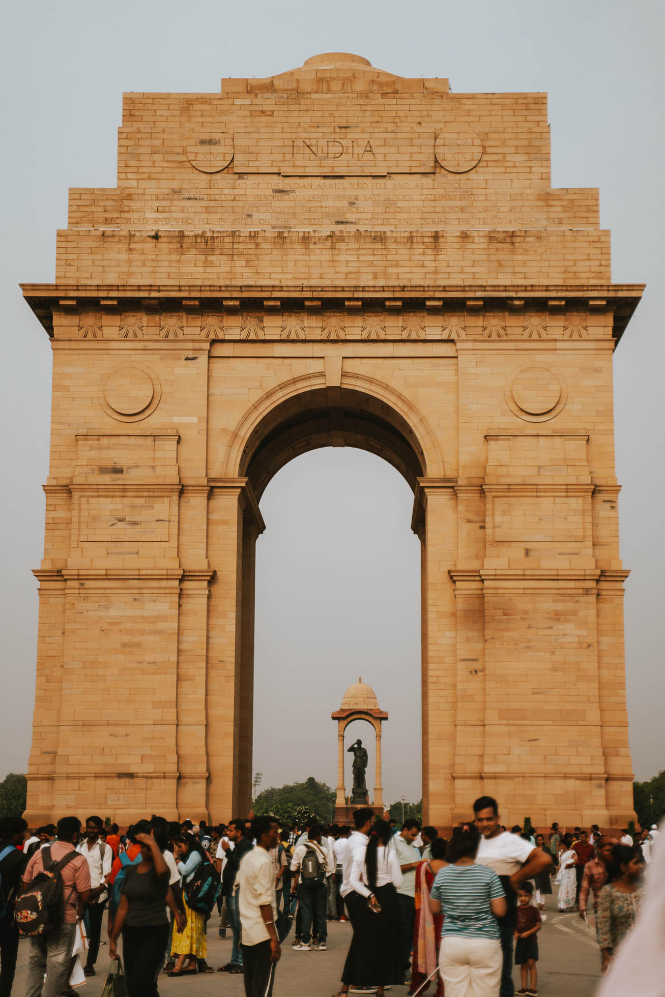 Puerta de la India, un monumento histórico que ver en Delhi