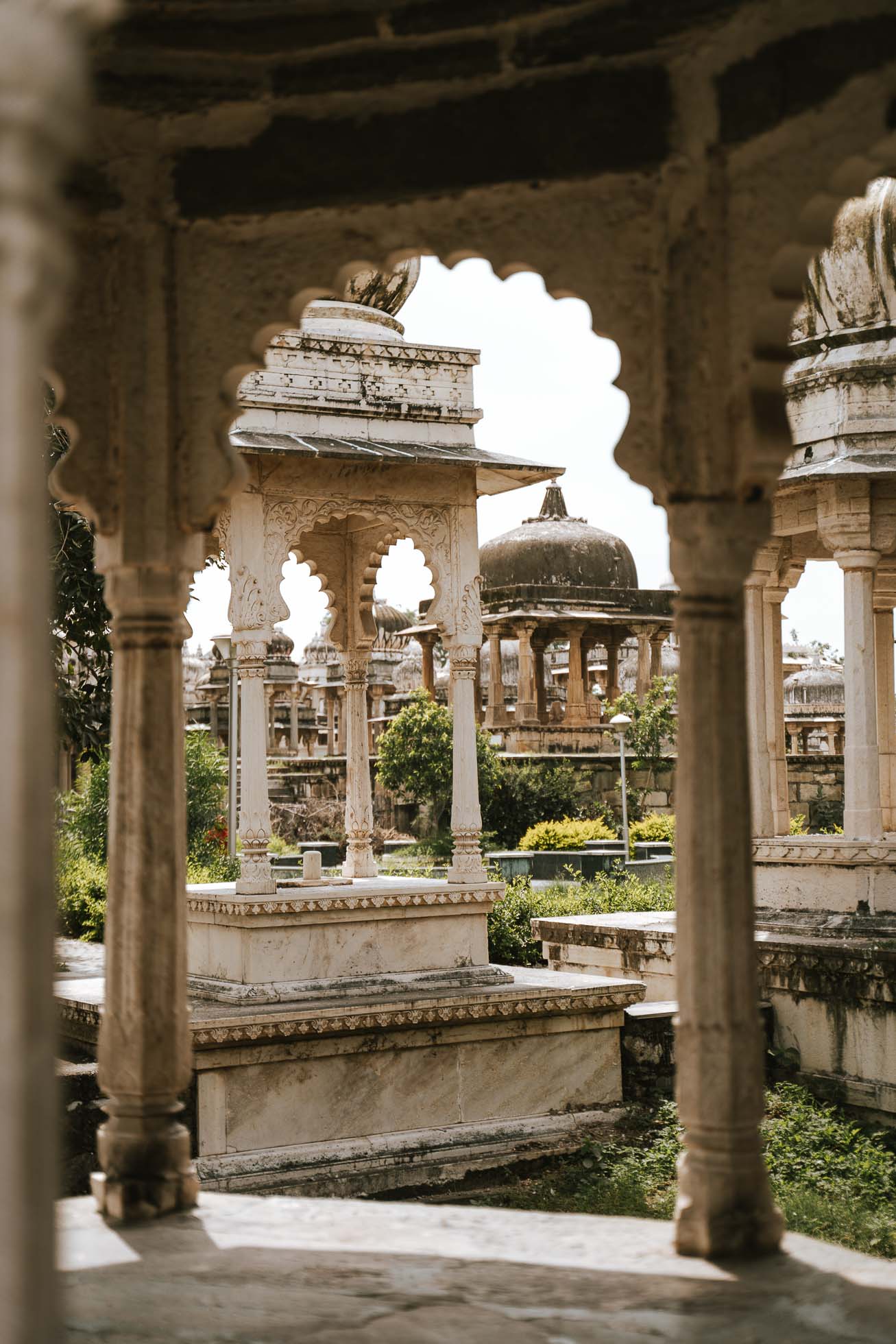 Cenotafios de Udaipur que ver en el Norte de la India
