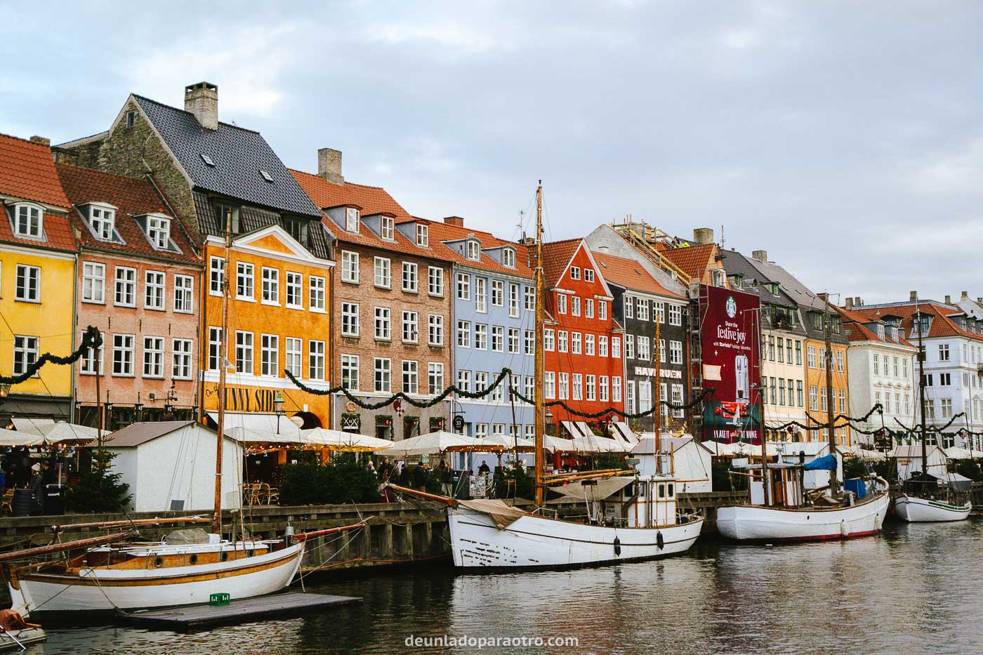 Canales de Nyhavn, algo imprescindible que ver en Copenhague en tres días