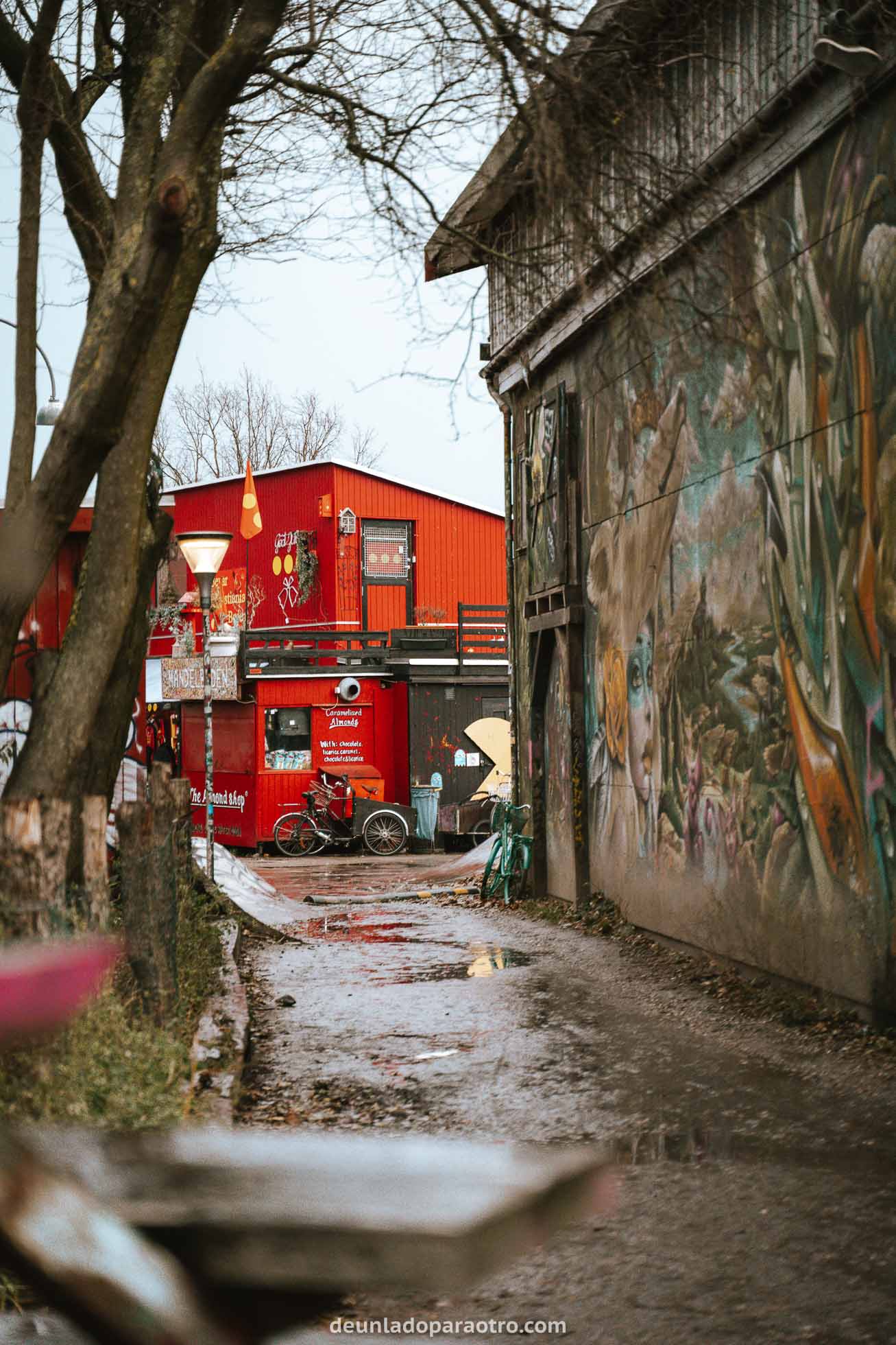 Ciudad libre de Christiania, algo curioso que ver en Copenhague