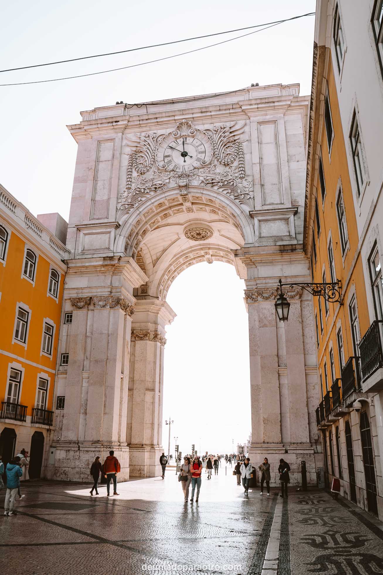 Una de las plazas más emblemáticas que ver en Lisboa