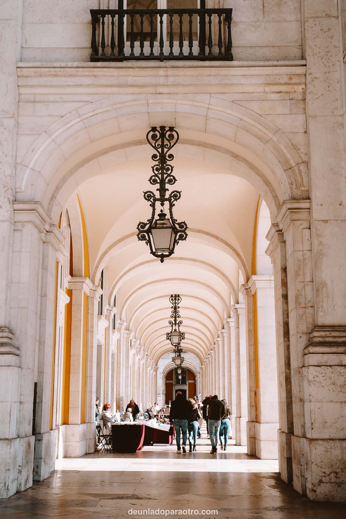Una de las plazas más emblemáticas que ver en Lisboa