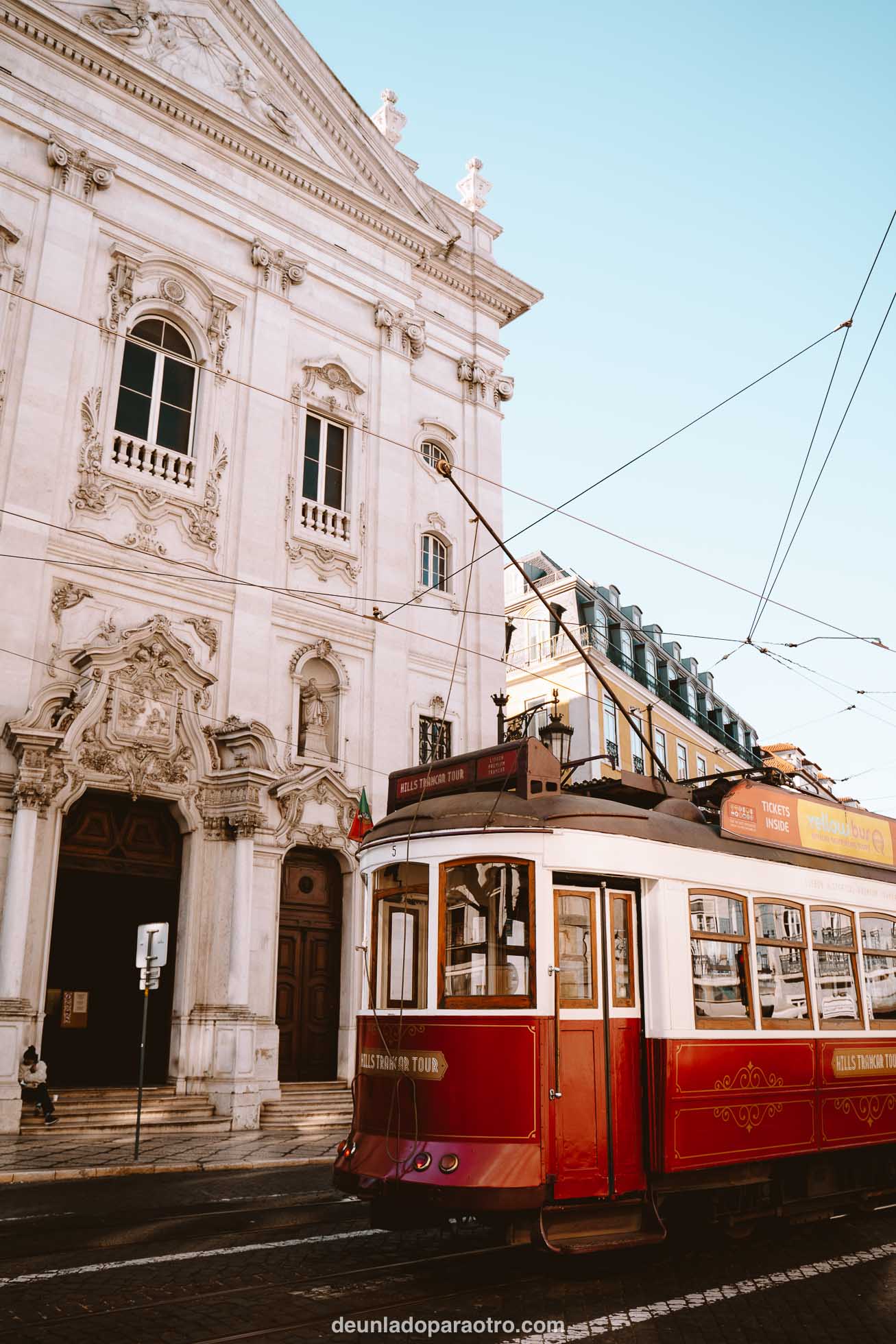 Mejor manera de desplazarse por Lisboa, el tranvía y caminando