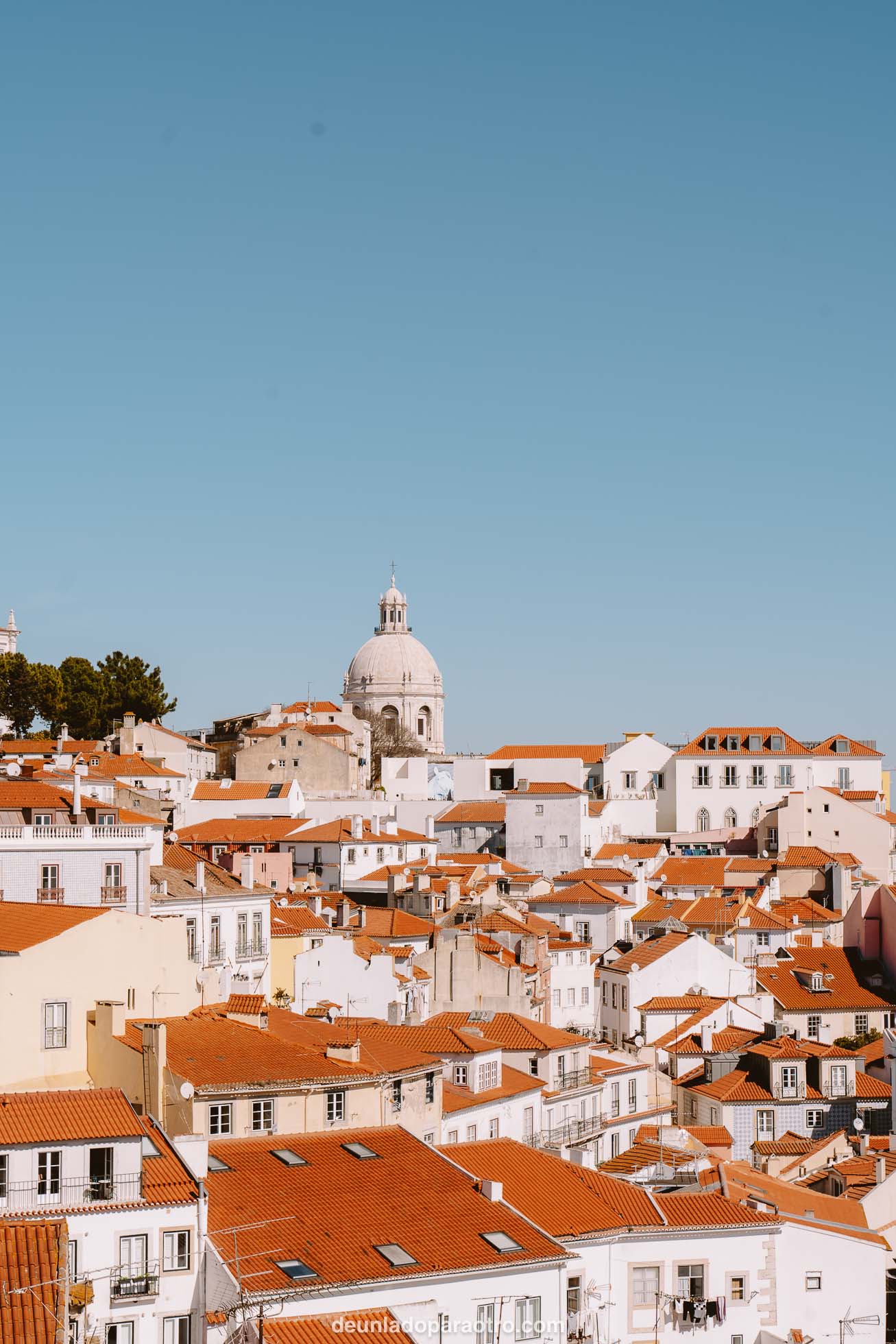 Mirador Portas do Sol, unas vistas impresionantes que ver en Lisboa