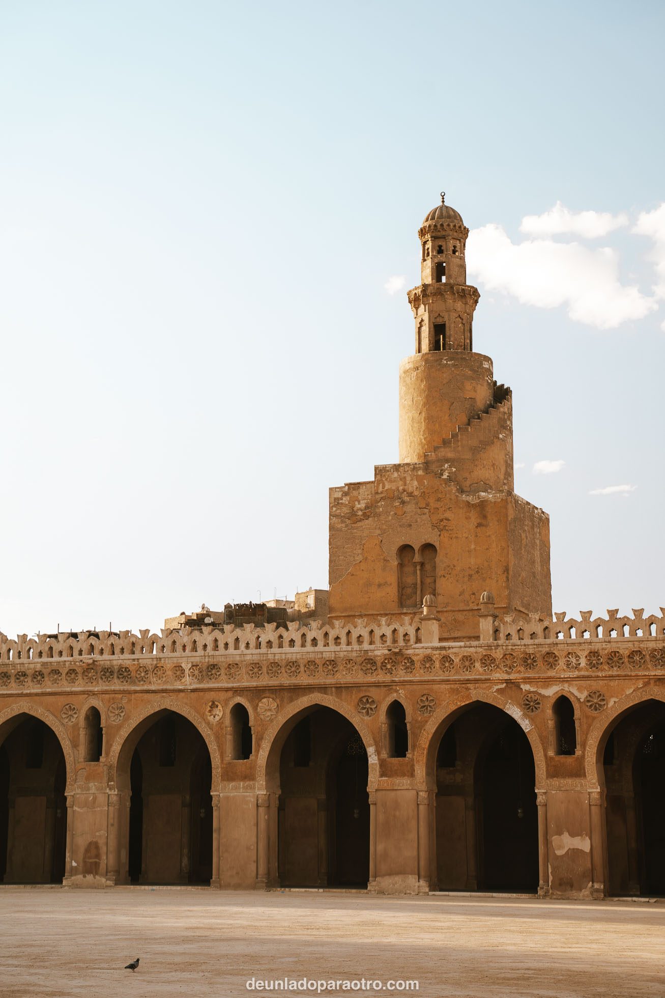 Mezquita Ibn Tulun, la más antigua que ver en El Cairo