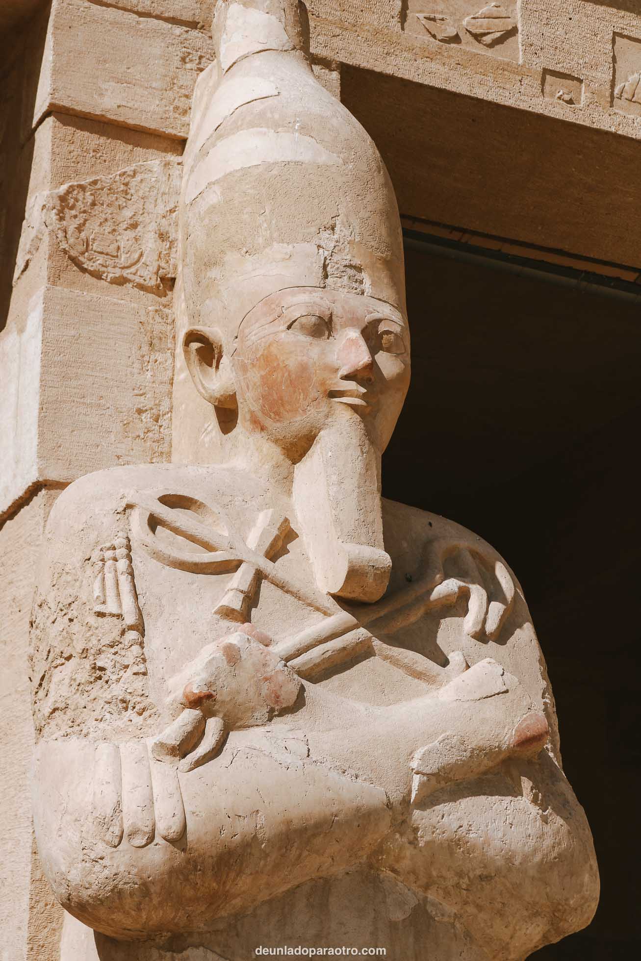 Visitar el Templo de Hatshepsut es una de las cosas que hacer en Luxor más especiales
