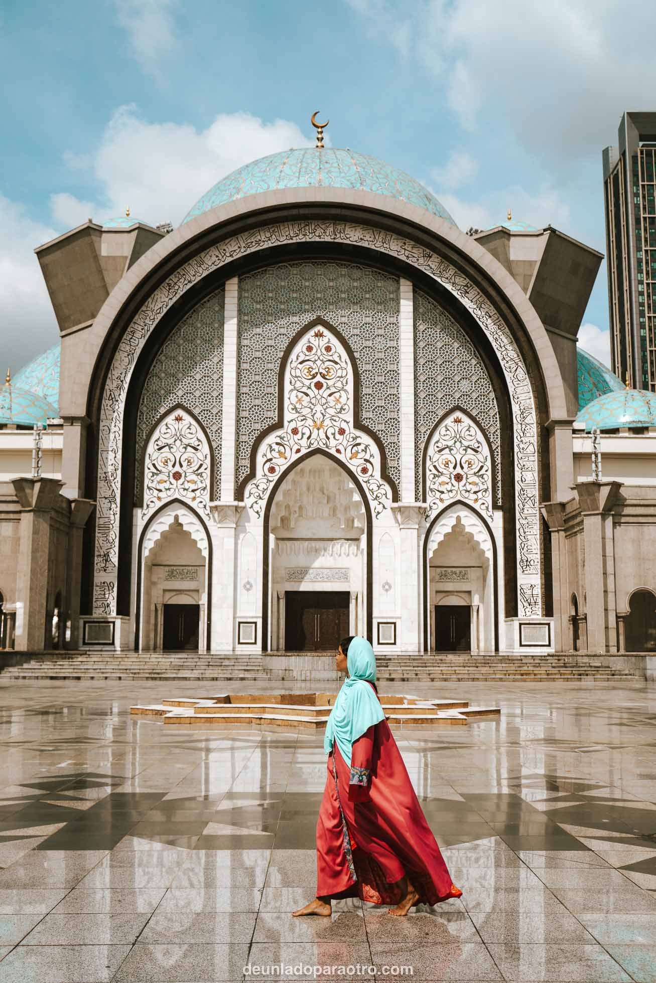 Mezquita Wilayah en Kuala Lumpur