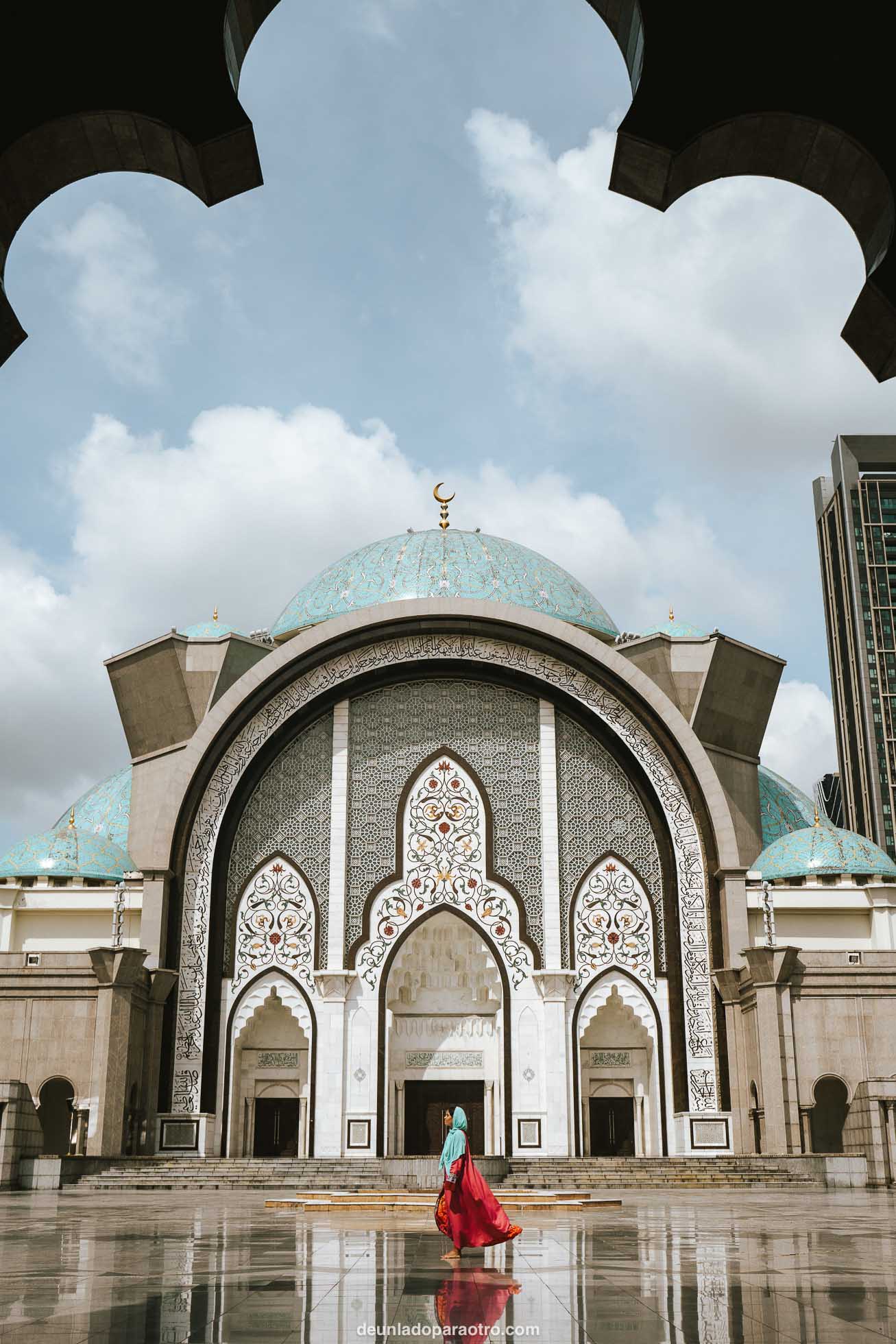 Panorámica de la Mezquita Wilayah