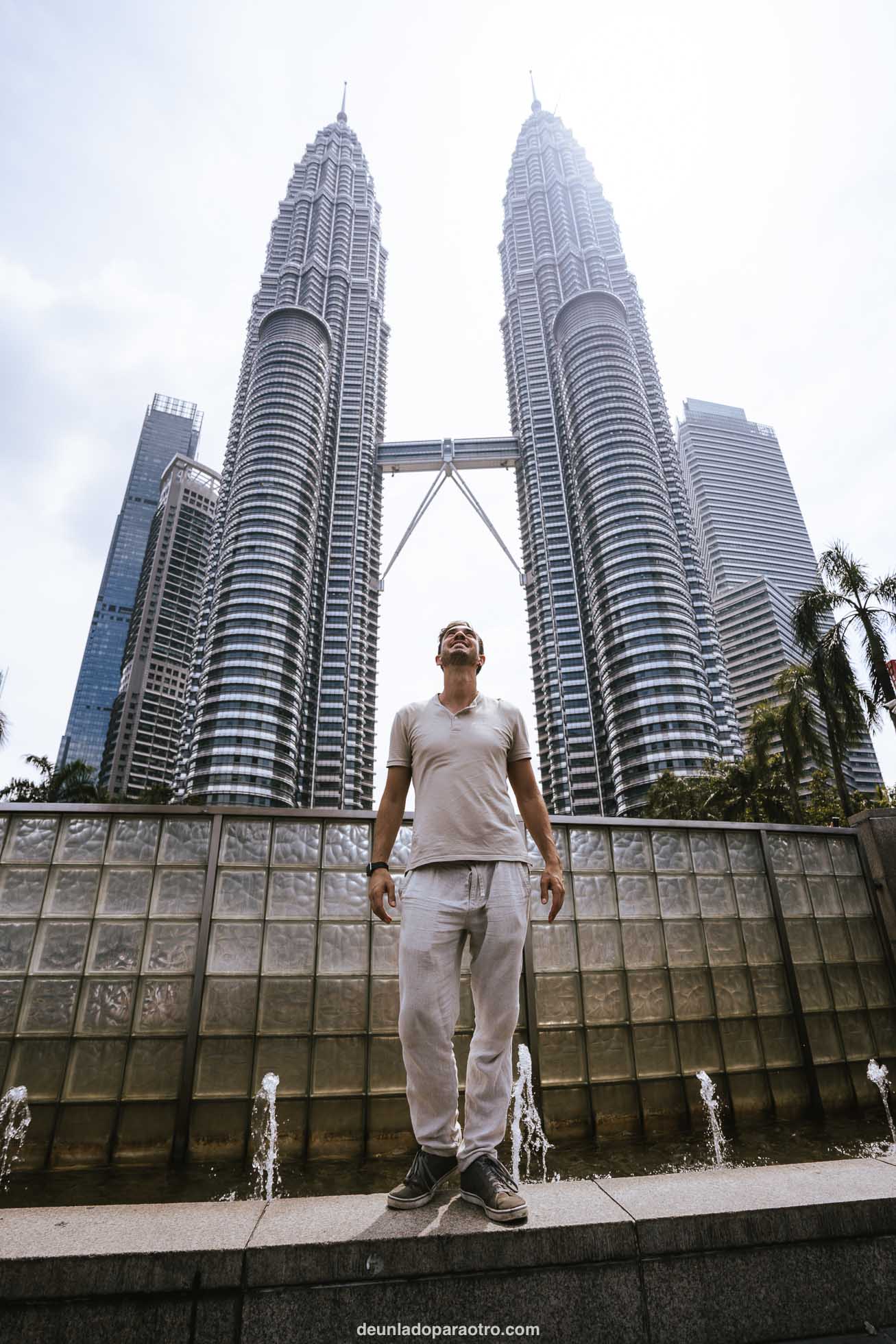 Vista de las Torres Petronas, algo que hacer en Kuala Lumpur