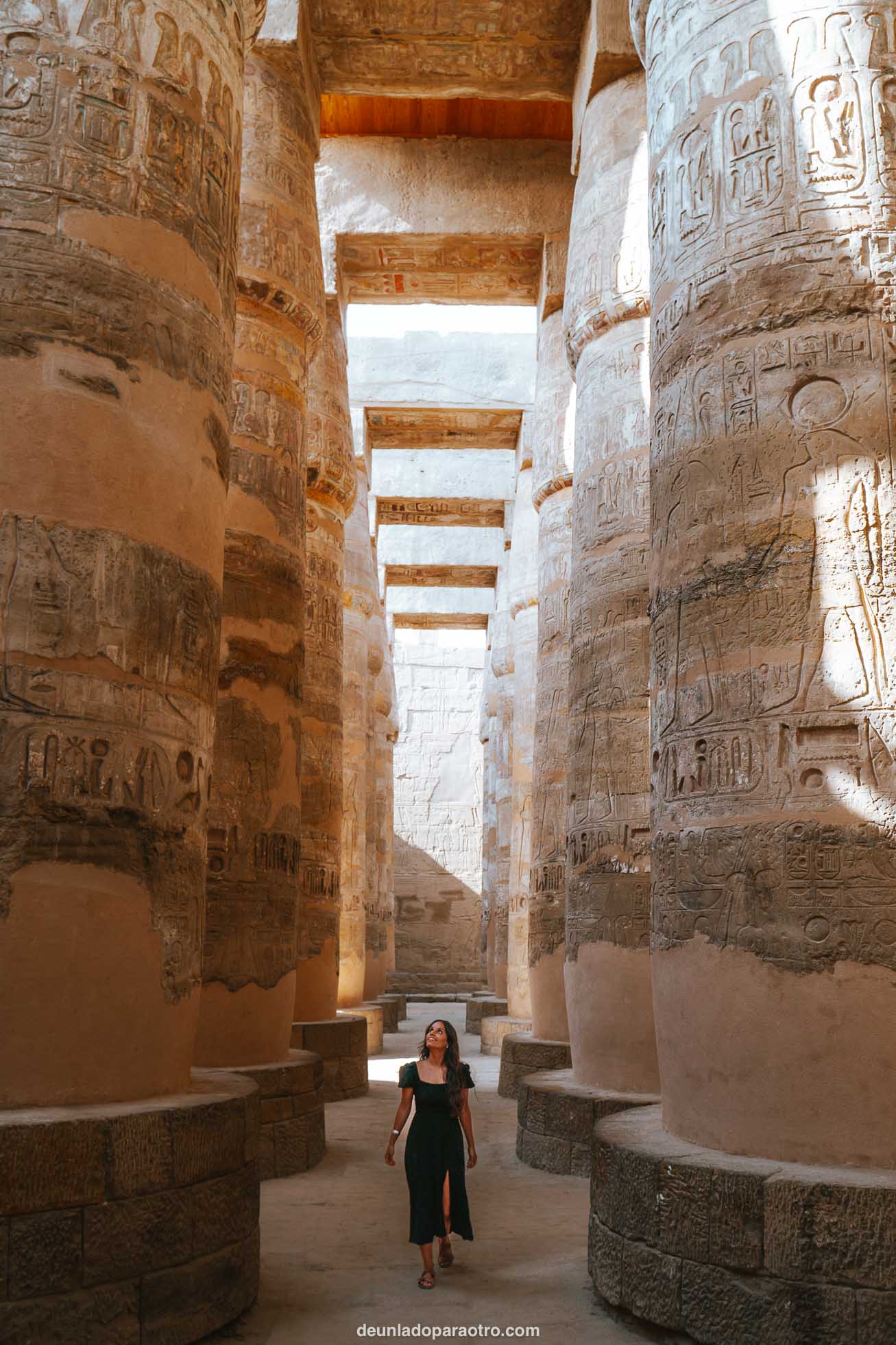 Sala hipóstila del templo de Karnak