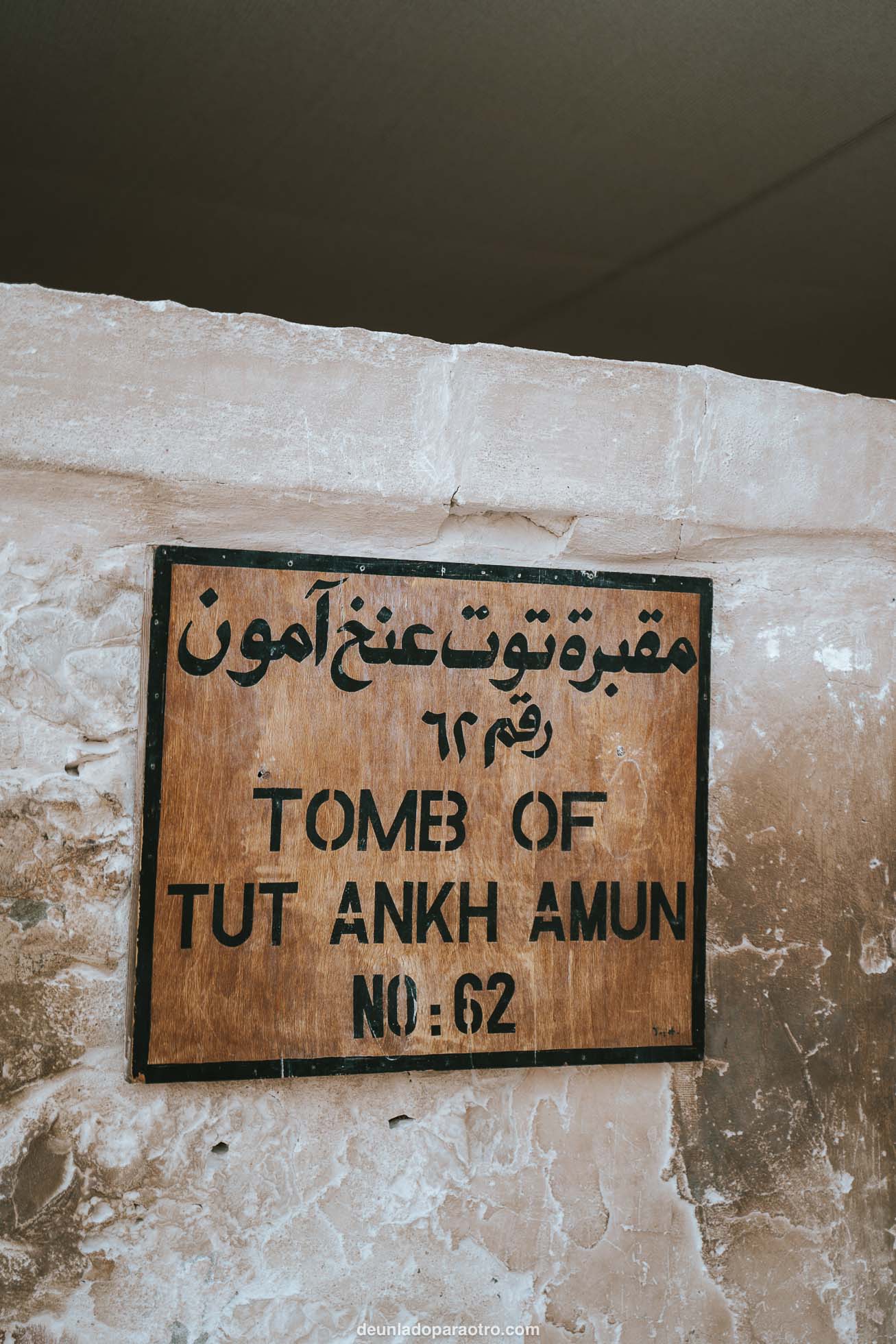 Tumba de Tutankhamun en el Valle de los Reyes que ver en Luxor