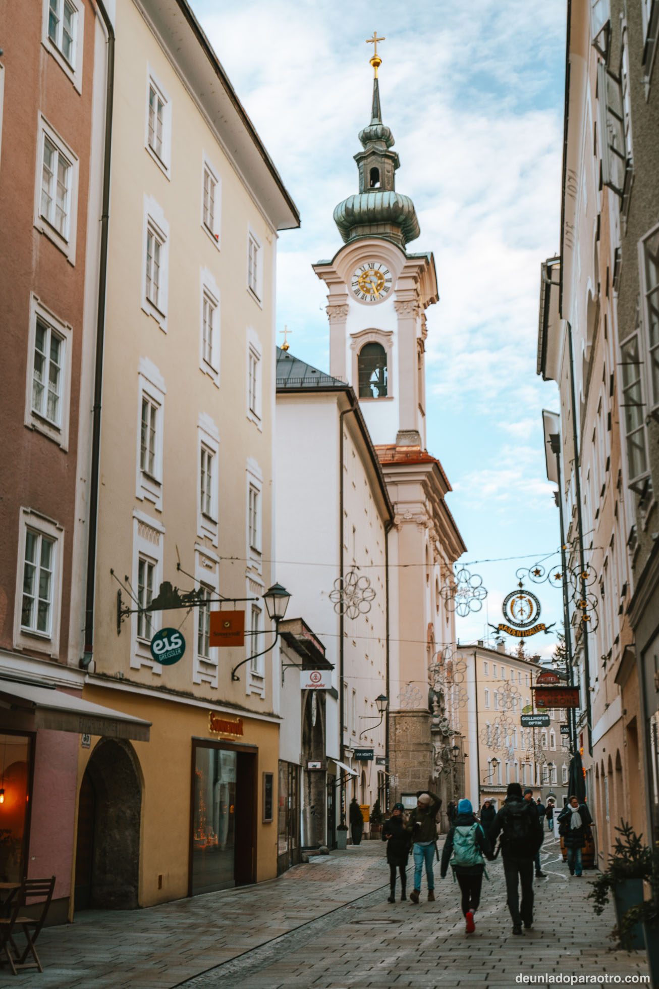 Linzergasse, una bonita calle que ver en Salzburgo