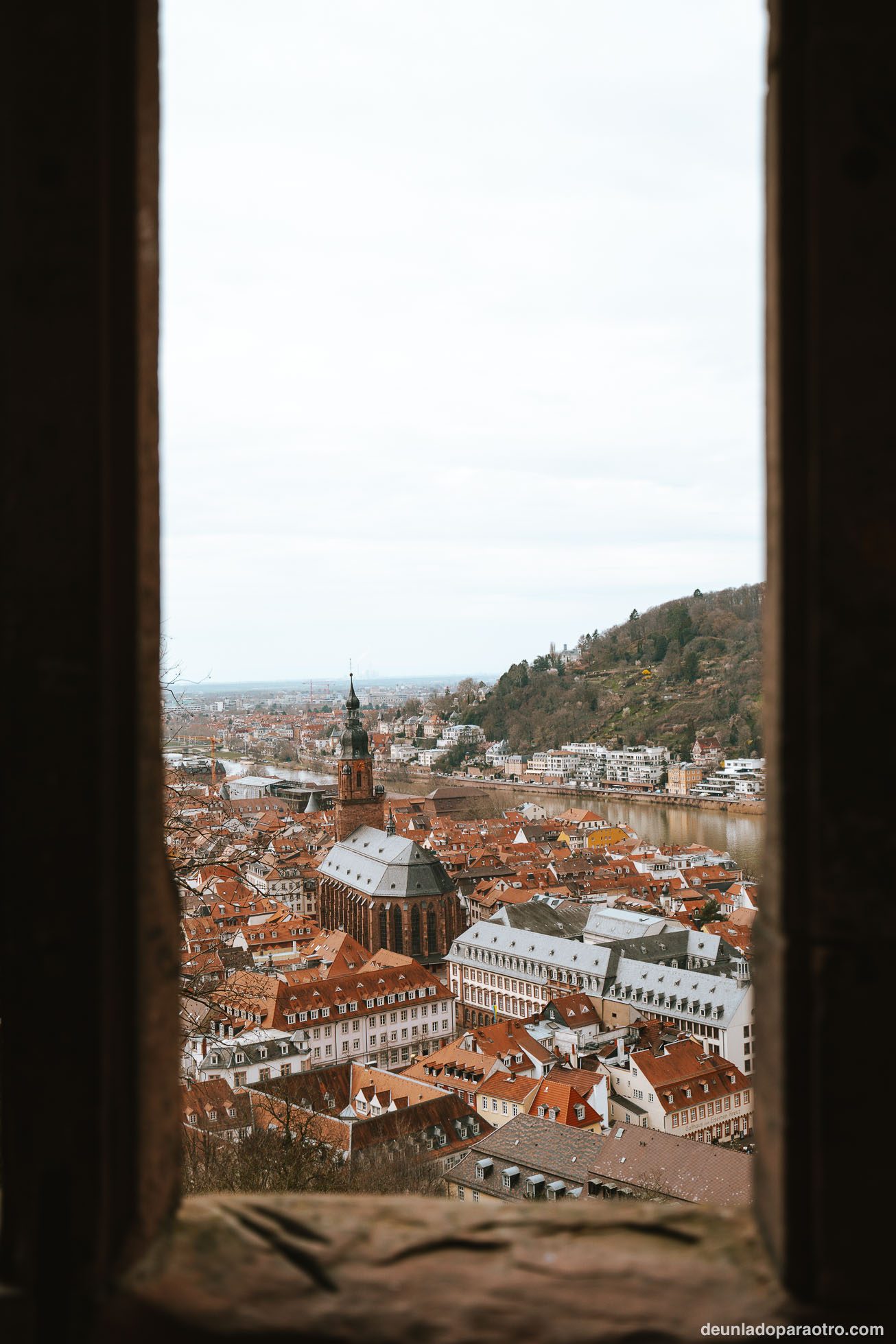 Vistas desde el Castillo de Heidelberg, la atracción más popular que ver en Heidelberg