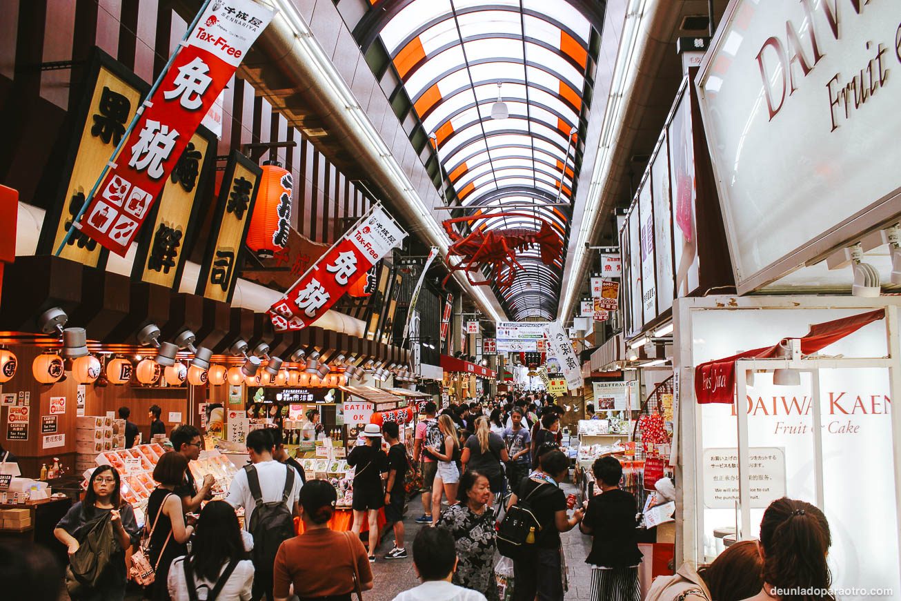Kuromon Ichiba, el mejor mercado que ver en Osaka