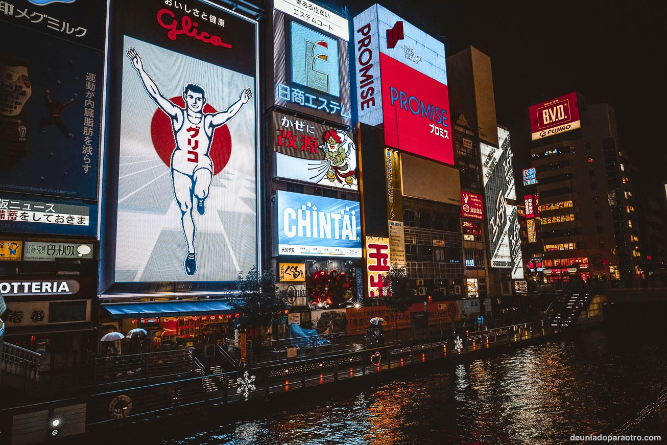 Glico Running Man, una de las fotografías más destacadas que hacer en Osaka