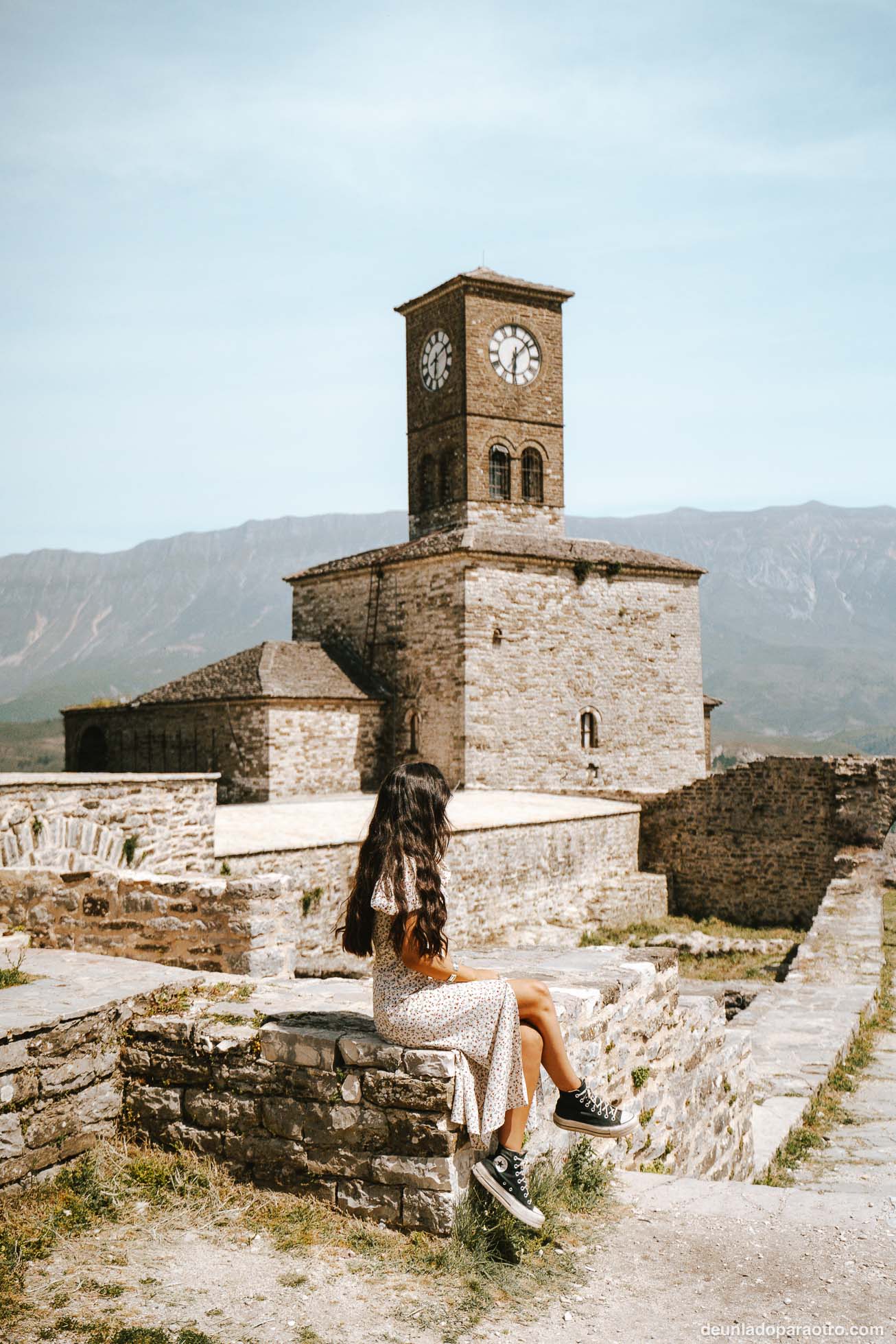 Castillo de Gjirokaster, algo imprescindible que ver en una ruta por Albania