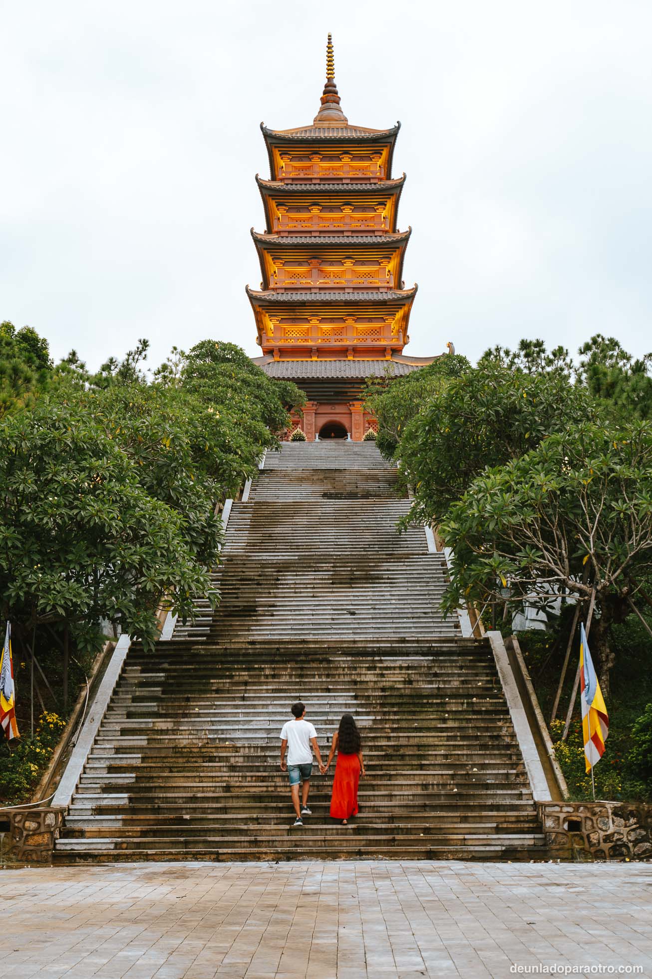 Templo Bai Dinh, un lugar espiritual que ver en Ninh Binh